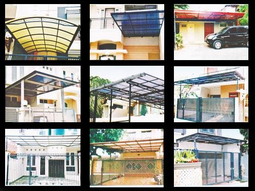 Desain Kanopi Minimalis Malang Gambar Canopy Rumah Di 